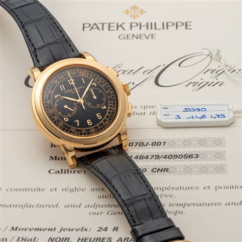 patek philippe chronograph ref. 5070